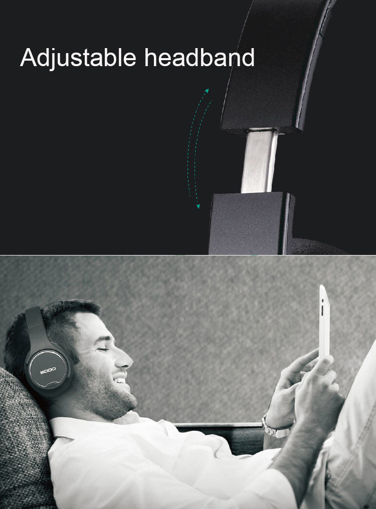 SODO MH1 NFC 2in1 Twist-out Bluetooth Speaker Headphone Wireless Headset with Microphone