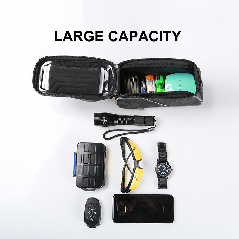 iTEQ hard shell customized waterproof bike plastic frmaestic punch clutch bag Holder