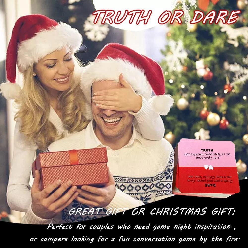 Truth Or Dare For Couples Cards Games Couples Lovers Board Game Supply English Version Includes 150 Gaming Cards