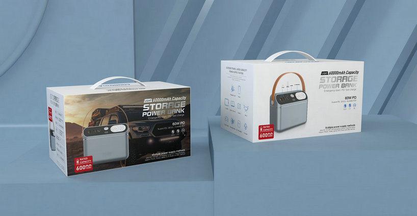 TEQ 60000mAh Car Jump Starter 60W PD Power Bank Charge Laptop PC iPhone iPAD Drone Camera MacBook