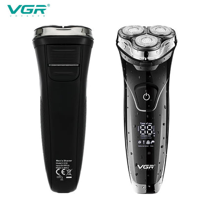 VGR Electric Shaver Professional 3 In1 3-Head Floating Shaving