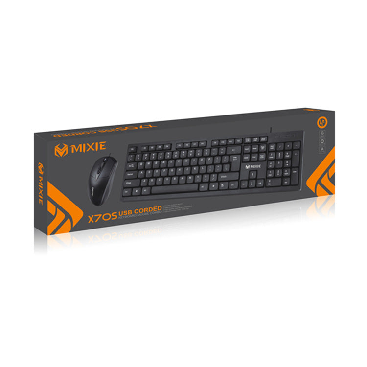 Mixie wired keyboard and mouse