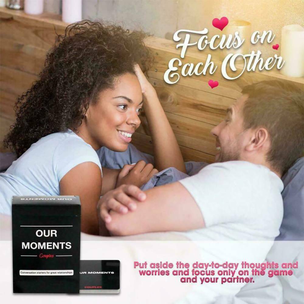 Our Moment Games Card Couple Dark Conversation Starters With Your Partner
