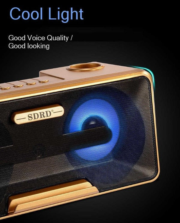 Wireless Karaoke Microphone Bluetooth Speaker Mic Youtube phone ipad TV