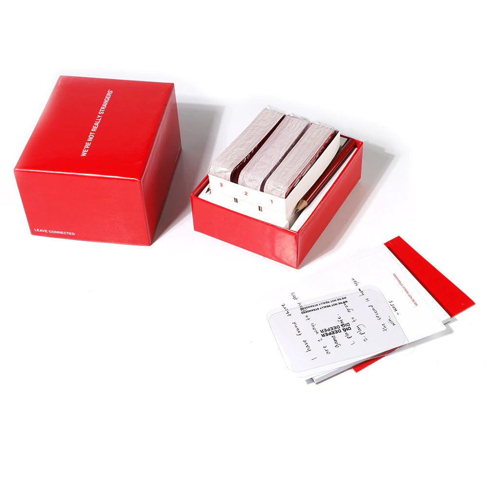 We're Not Really Strangers Card Game - an Interactive Adult Card Game and Icebre