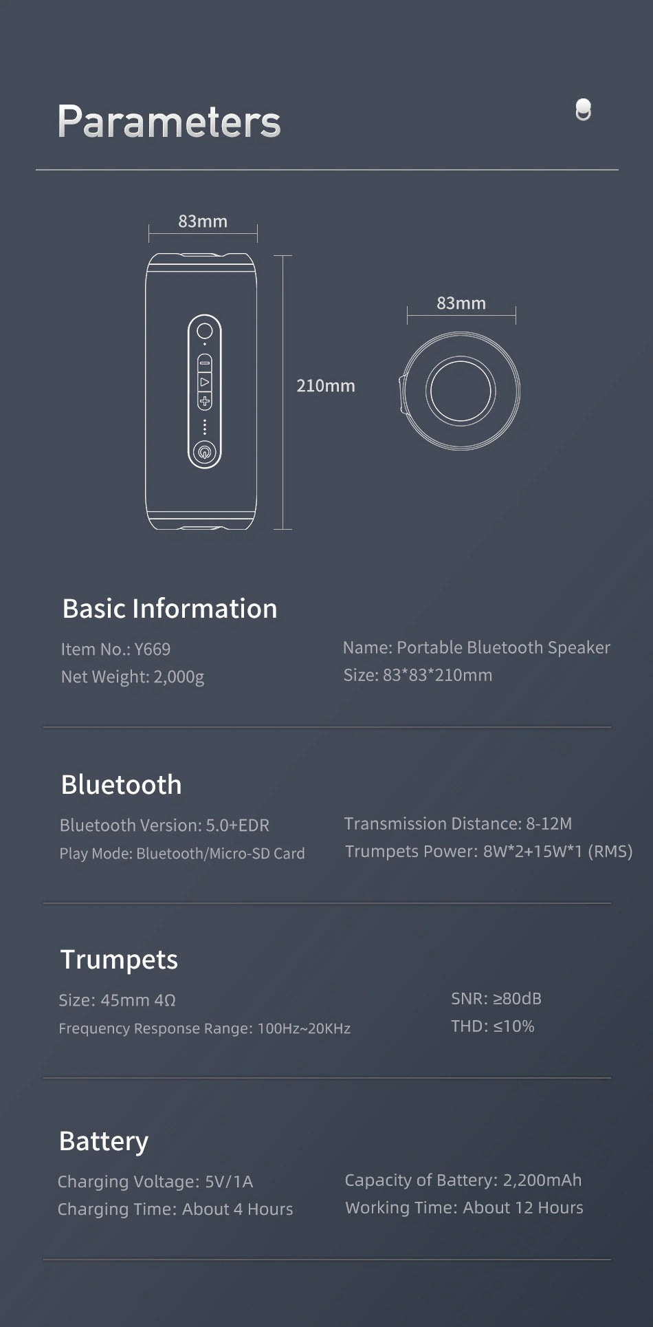 31W Super Bass Ip7 Awei Water Proof Speaker