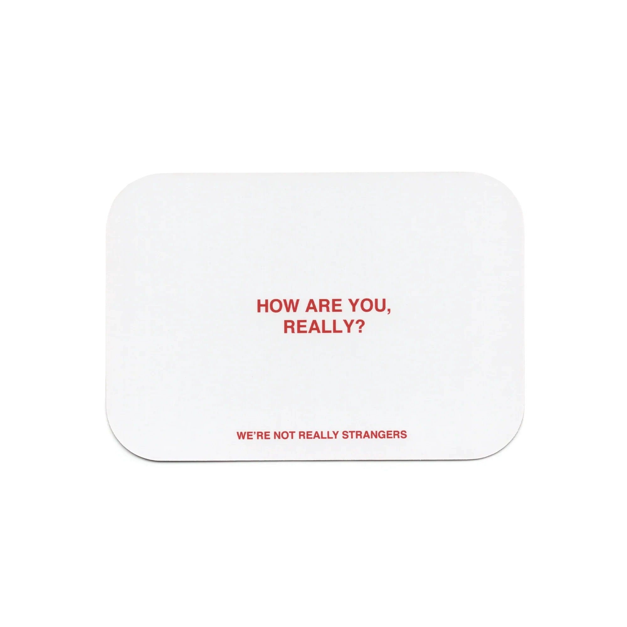 We're Not Really Strangers Card Game - an Interactive Adult Card Game and Icebre
