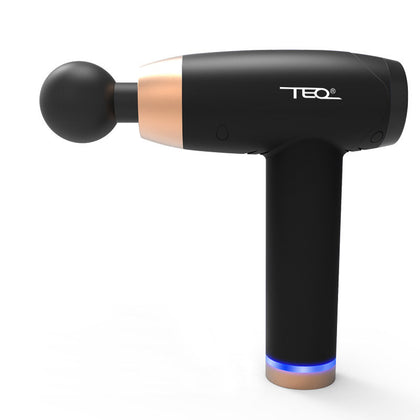 TEQ Pro 45w POWERFUL 4 Heads LCD Massage Gun Rose Gold for Her