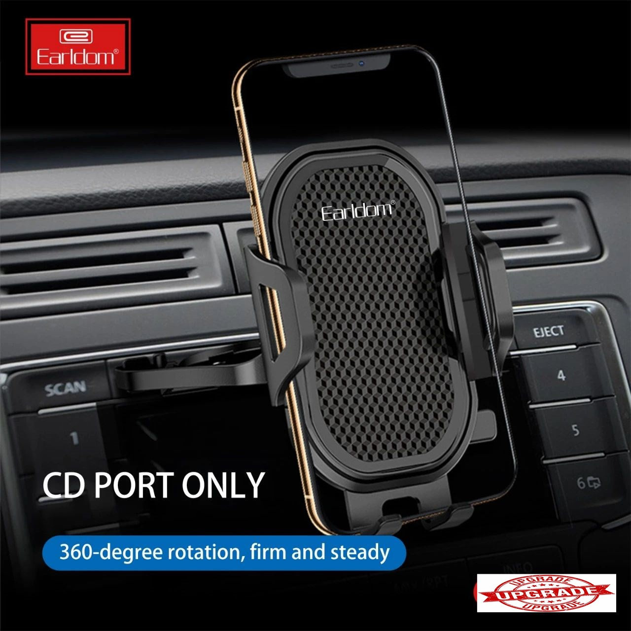 Earldom Universal Tray Insert  CD Slot and Air Vent holder