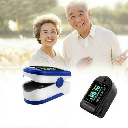 Fingertip Pulse Oximeter Spo2 Pulse Rate Monitor Oxymeter Blood Oxigen Mete