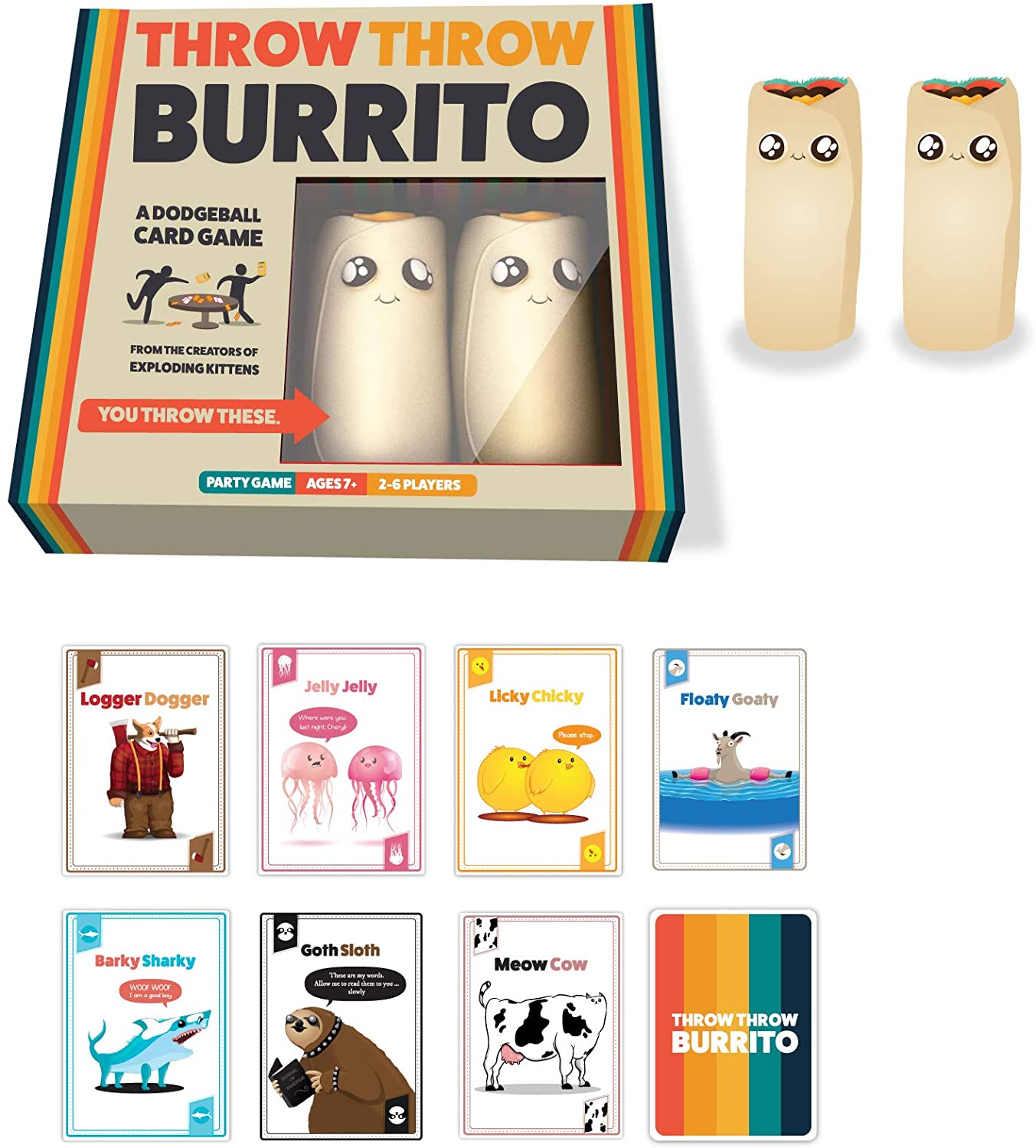 Throw Throw Burrito Action Game