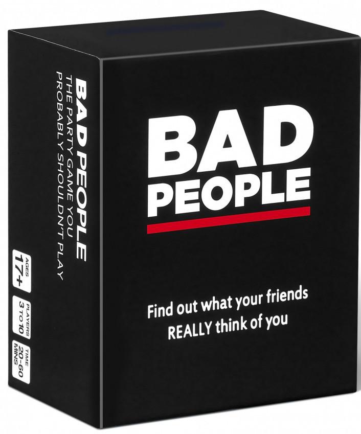 Bad People The Party Card Game You Probably Shouldn't Play Friends Adult Game