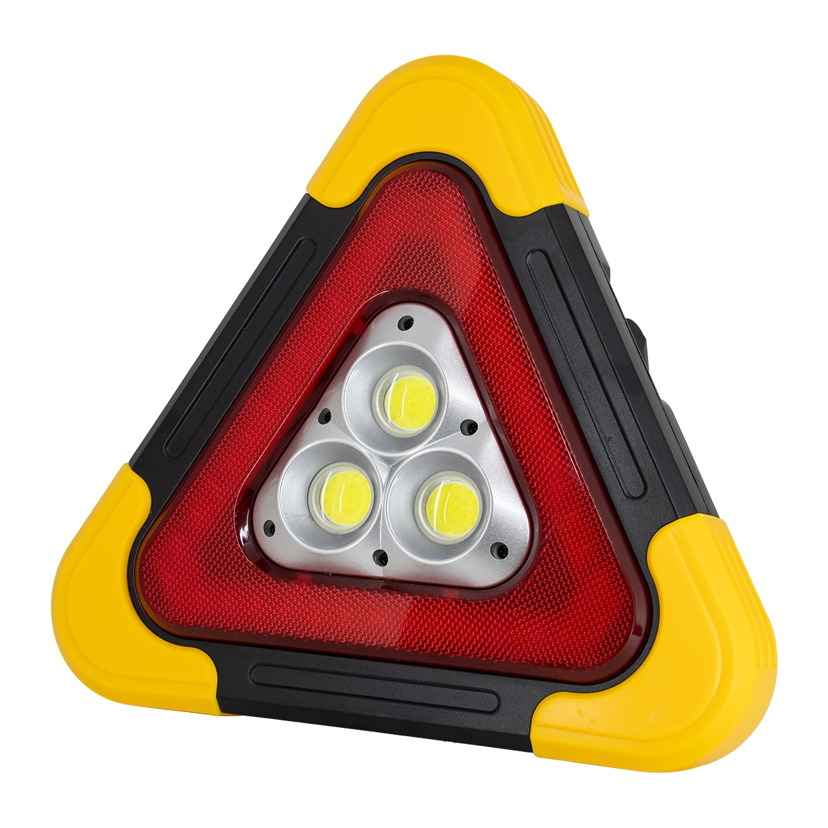 Multifunctional cob working lamp. Portable Flood Lamp COB Work Light Triangle Warning Light SOS Searchlight Emergency Warning
