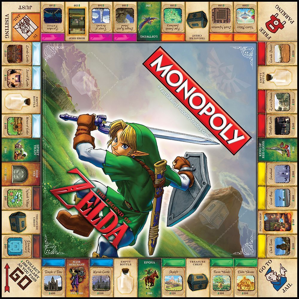 Monopoly Legend Of Zelda Collector's Edition Board game
