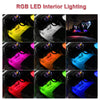 Car LED RGB Strip Light Dash Floor Foot RGB LED Strip