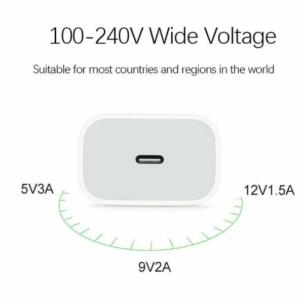 30W For Apple USB Type-C Wall Fast Charger PD Power Adapter iphone 12 13 ipad pro 30W With PD Cable