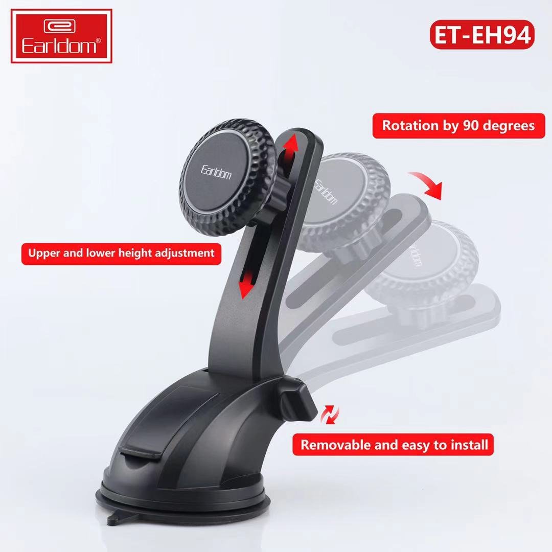 EARLDOM Adjustable Magnetic Car Phone Holder