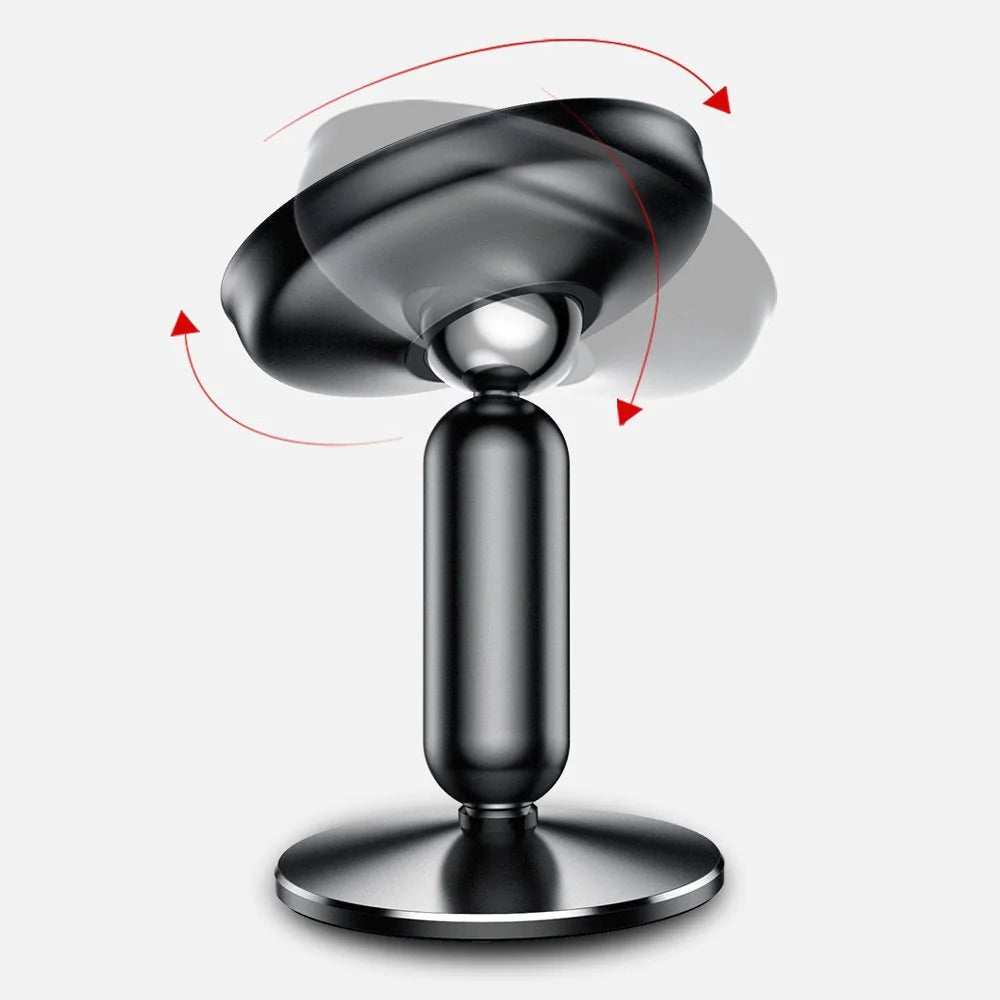 BUDI CAR HOLDER 360 ROTATION BULLET AN ON BOARD MAGNETIC BRACKET