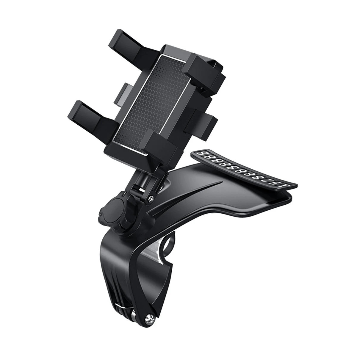 ITEQ 360°Rotation Car Mobile Phone Holder Car Sun Visor Dashboard Mobile Phone Holder