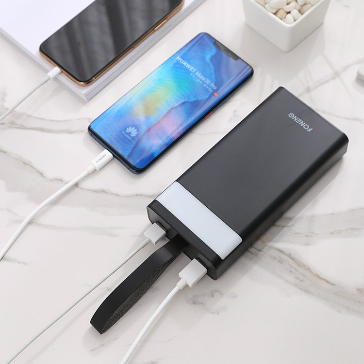 Foneng Big Power Bank portable powerbank 30000 mah
