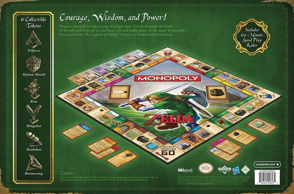 Monopoly Legend Of Zelda Collector's Edition Board game