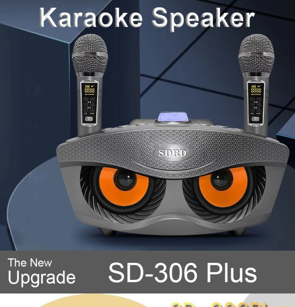 SDRD SD-306 Plus Karaoke Speaker system with 2 Mic
