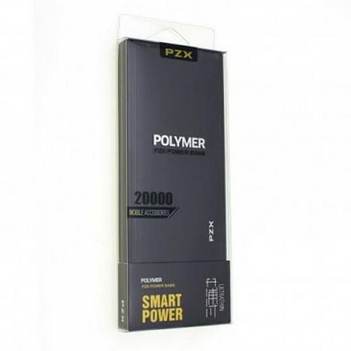Pzx C158 Metal Dual USB 20000mAh Power Bank
