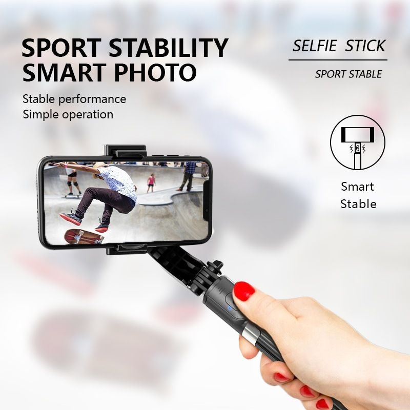 iTEQ Gimbal Stabilizer Selfie Stick Handheld & Tripod Mount For Smartphone LIVE