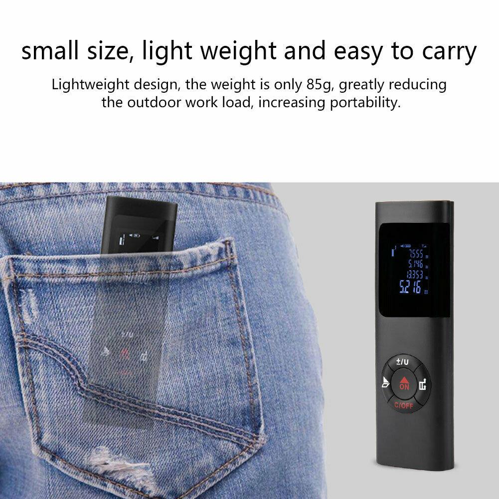 iTEQ JQ-40 40m HD Backlight Digital Laser Distance Meter Range Finder Diastimeter