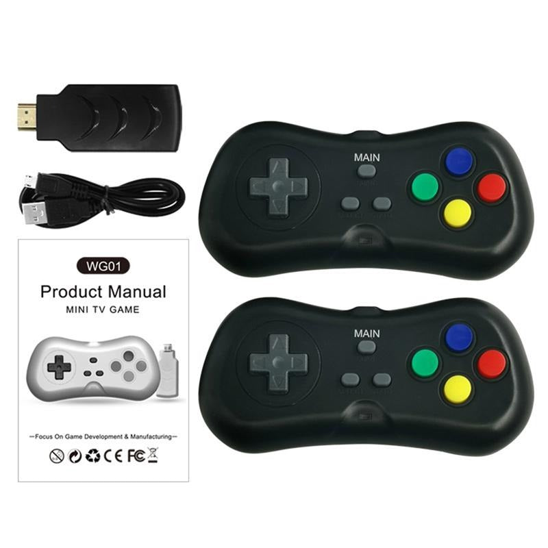 Wireless Super Mini Built-in 638 Games Video Console w/Gamepad