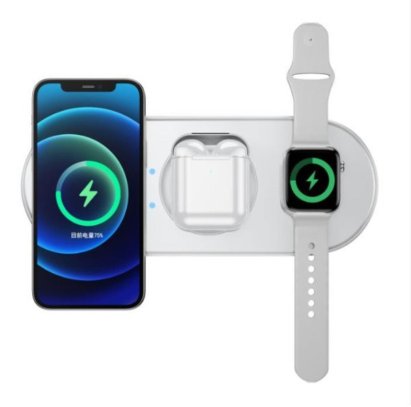 TEQ 5 in 1 wireless charger pad For  Apple Samsung phone and watch