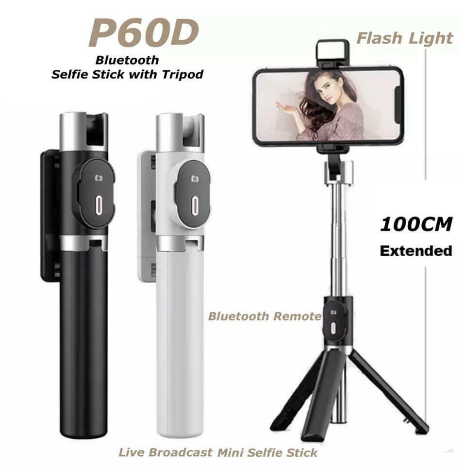 TEQ Bluetooth Selfie Stick And Tripod With Remote (stainless Steel)