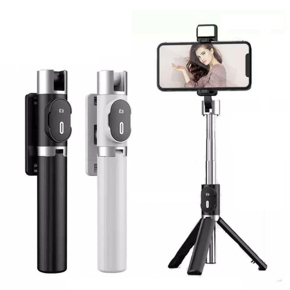 TEQ Bluetooth Selfie Stick And Tripod With Remote (stainless Steel)