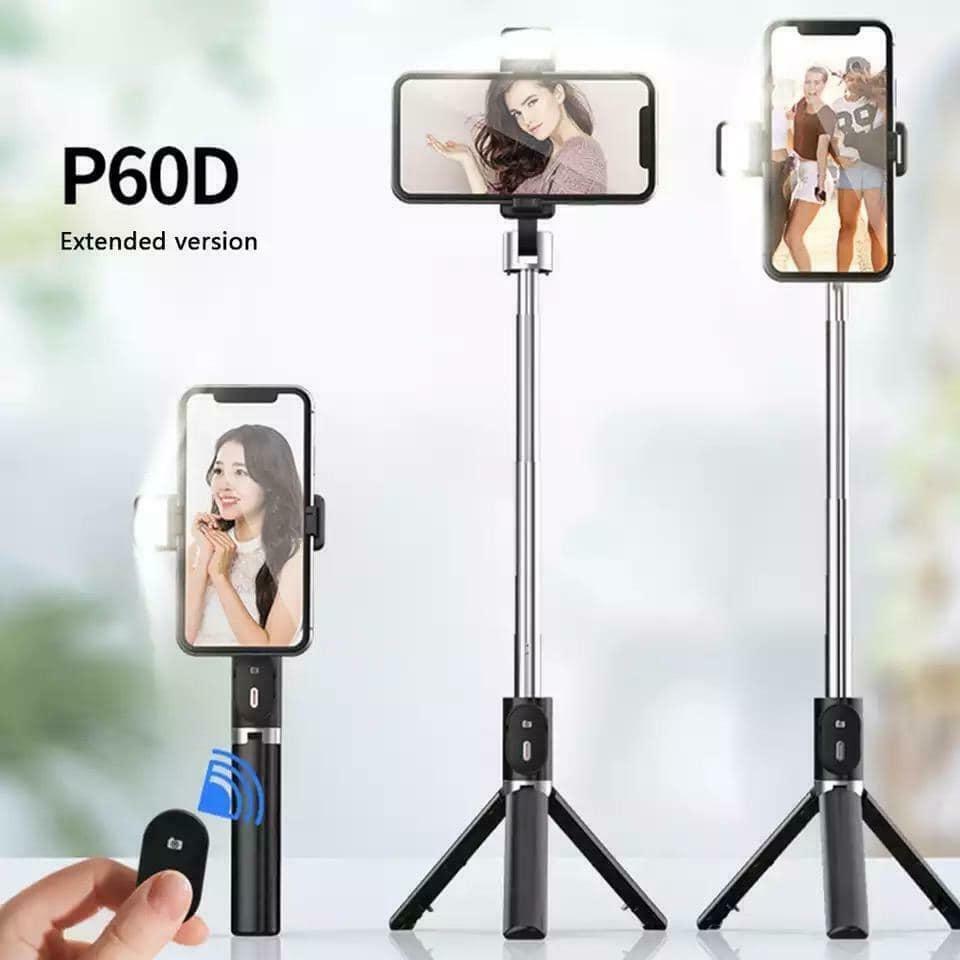 TEQ Bluetooth Selfie Stick And Tripod With Remote (stainless Steel)