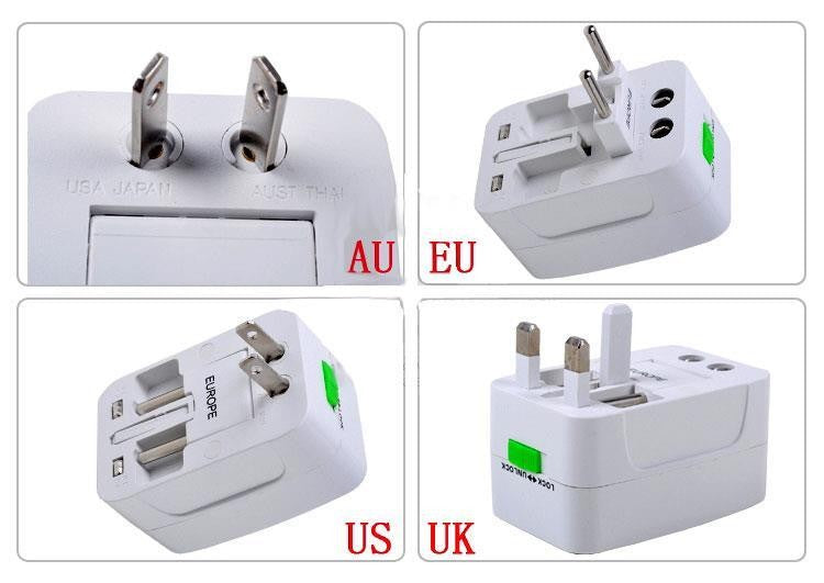 travel adpater  2 pcs