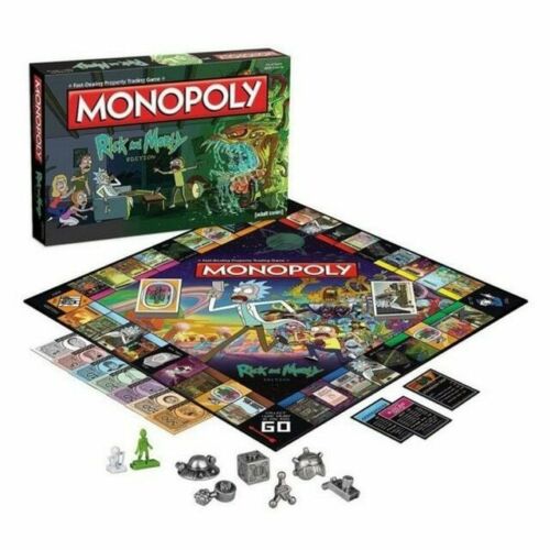 Rick & Morty Monopoly Board Game