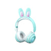 Rabbit Ear Headphones Bluetooth Headset Cute Earphone For Adults Kids