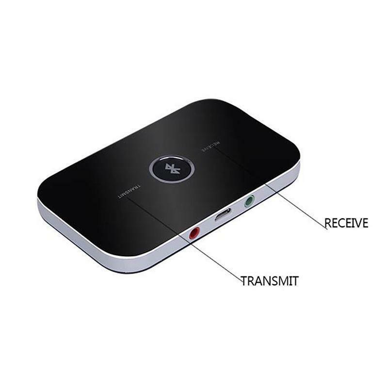TEQ HIFI Wireless Bluetooth Audio Transmitter Receiver 3.5mm or RCA Music Adapter 2 in1