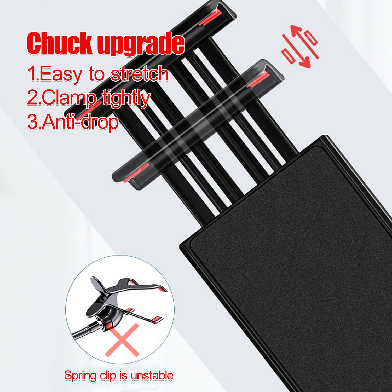 iTEQ Adjustable Iphone iPad Tablet Floor Stand Lazy Mount Holder Arm Bracket up to 9.7 inch ipad