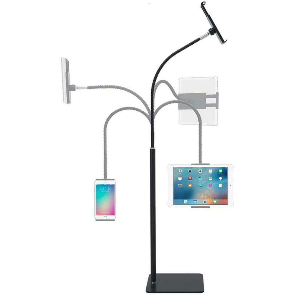 iTEQ Adjustable Iphone iPad Tablet Floor Stand Lazy Mount Holder Arm Bracket up to 9.7 inch ipad