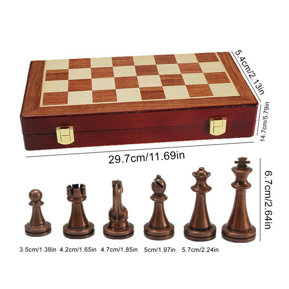 Metal Chess -Premium classic Quality