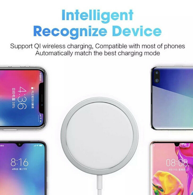 Magnetic Mag safe Charger Pad For iPhone 12 Pro Max 12 Mini 12 15W