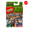 UNO Minecraft Card Game Mattel school holiday fun learning BRAIN TRAINING
