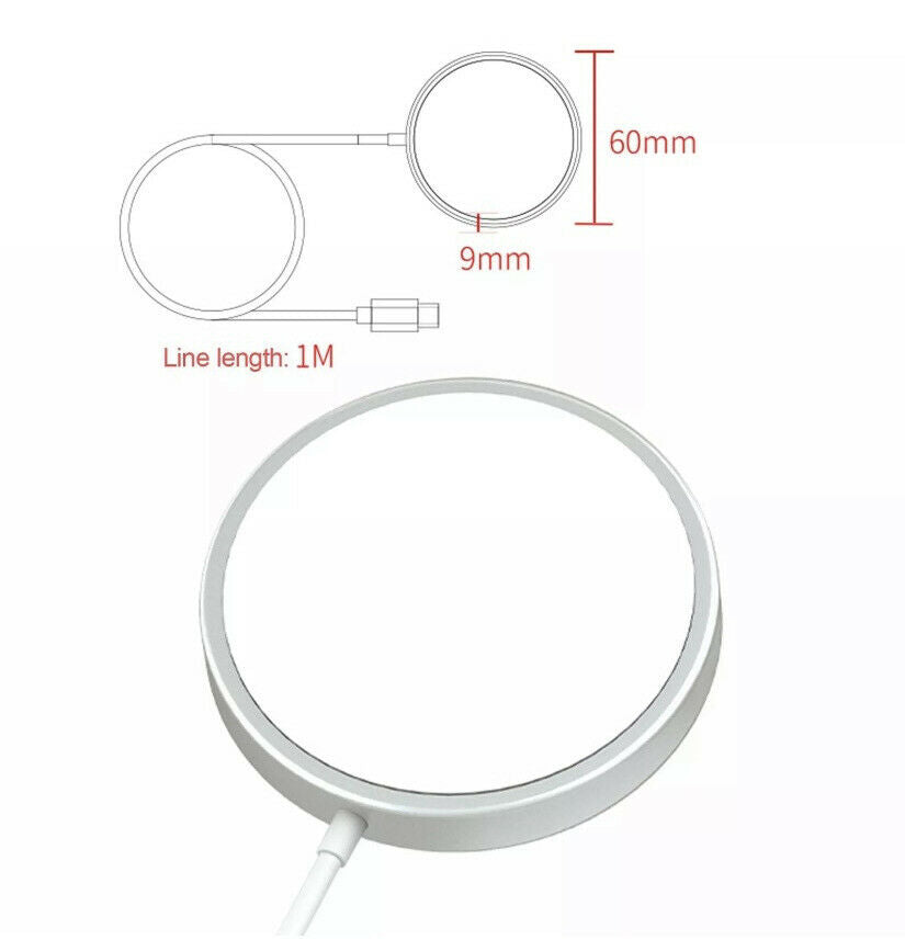 Magnetic Mag safe Charger Pad For iPhone 12 Pro Max 12 Mini 12 15W