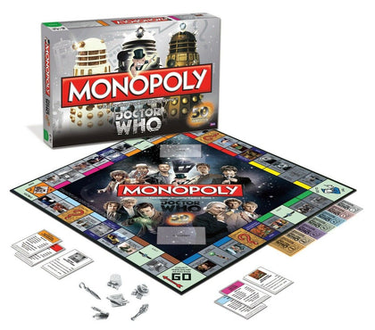 Monopoly Board Game Dr.Who 50th Anniversary Collector’s Edition