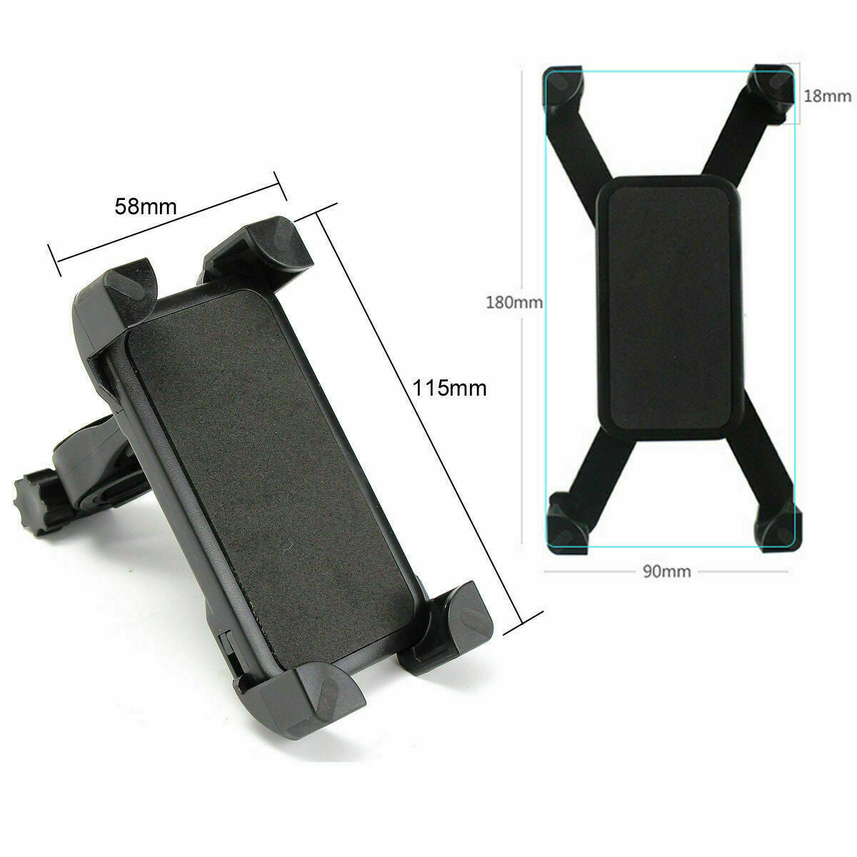 iTEQ Motorcycle Bicycle Bike MTB Handlebar Mount Holder Stand For Mobile Phone GPS