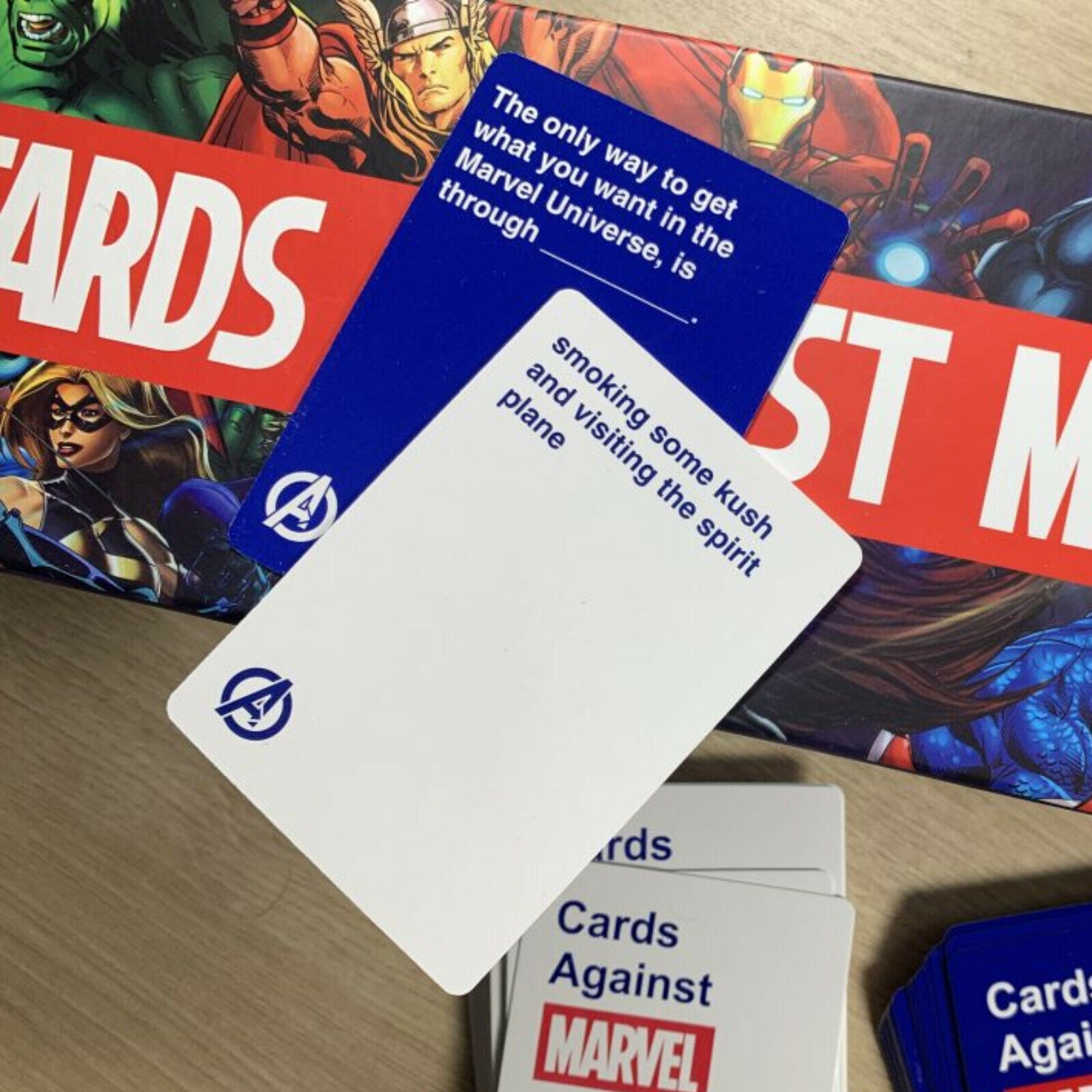 Mavels Party Card  MARVEL Edition Fun Party Game Board Game