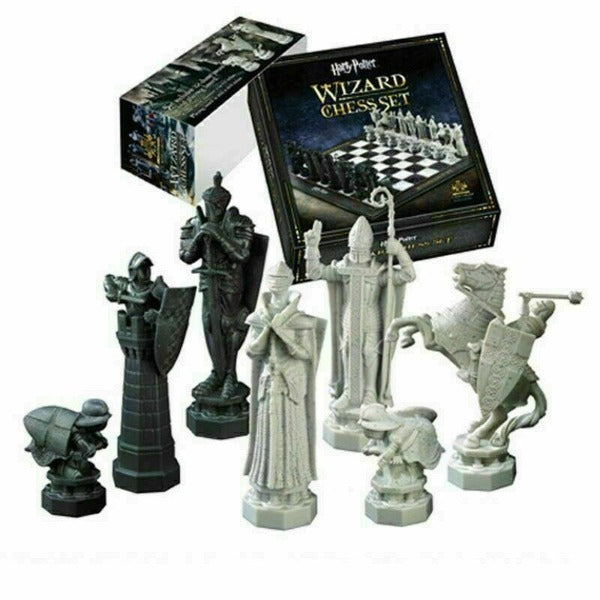 Harry Potter Wizard Chess 3D Set Official Warner Brothers Game