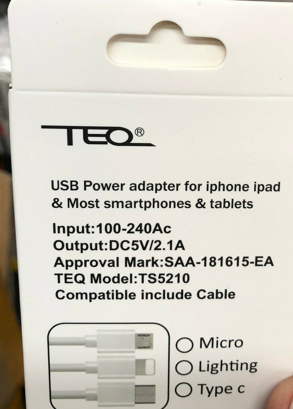 10pcs x 2100mA 5V USB Wall Adapter AU Power Charger for  iPad mini iPhone SAA