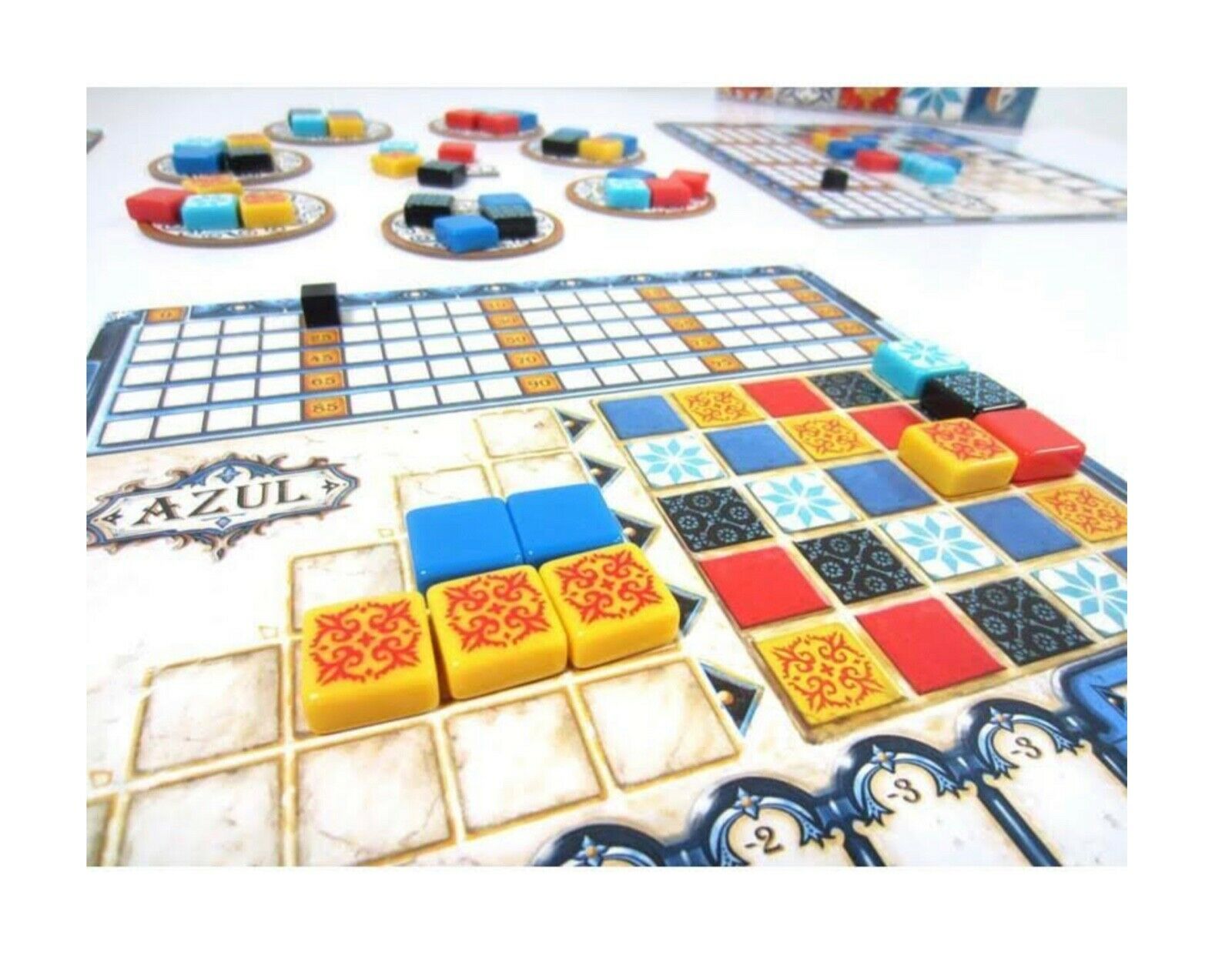 Azul board game family fun game